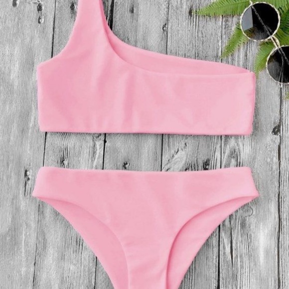 ✨ Zaful One Shoulder Bikini